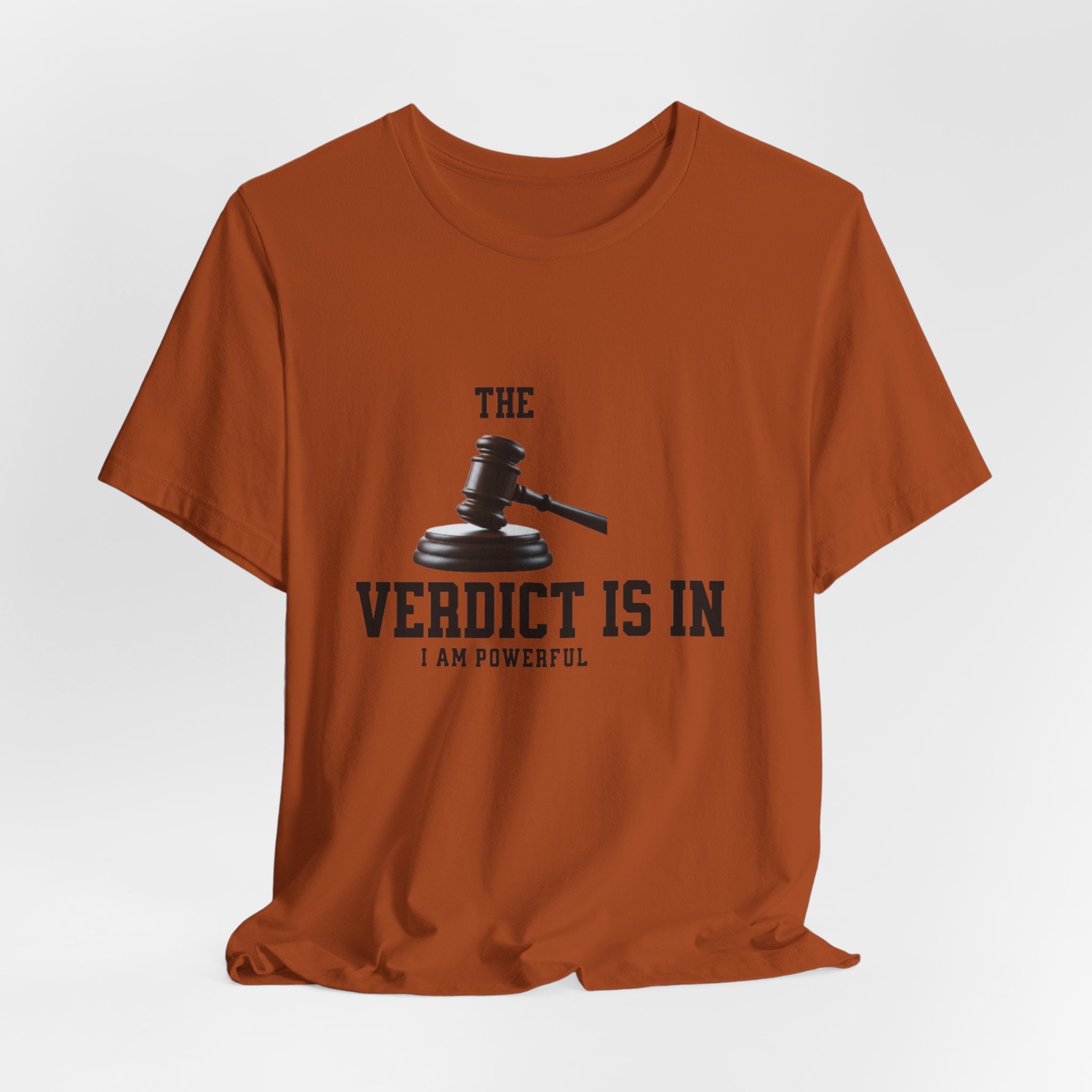 Courtroom Wit Women Tee - Verdict is In, Judge Gift, Lawyer Apparel, Legal Humor, Law Student Shirt