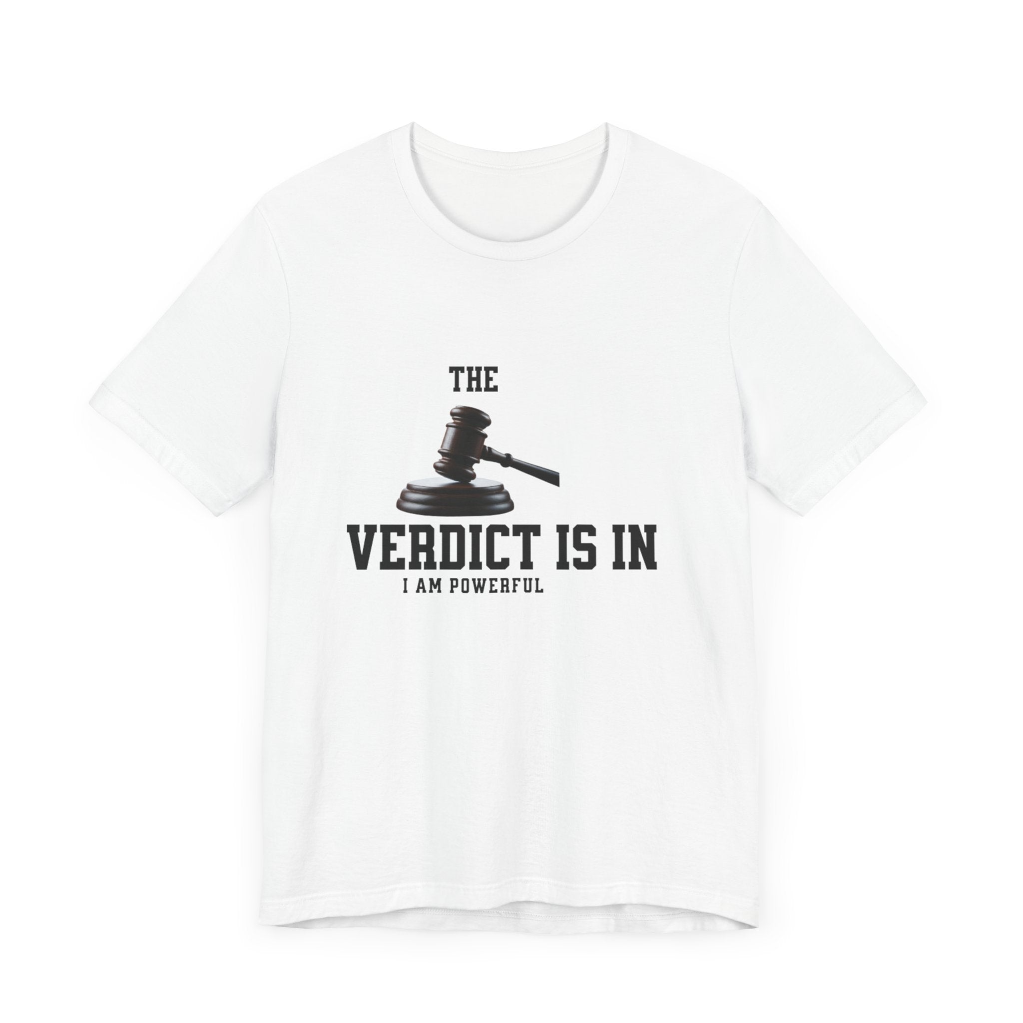 Courtroom Wit Women Tee - Verdict is In, Judge Gift, Lawyer Apparel, Legal Humor, Law Student Shirt
