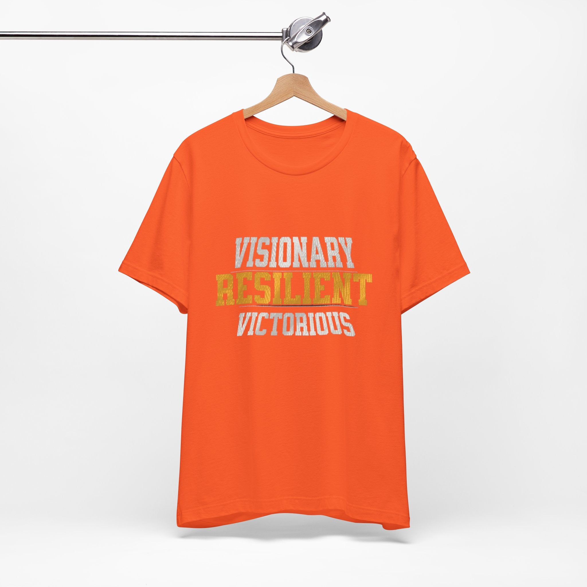 Empowerment Tee - Visionary, Resilient, Victorious | Motivational Shirt, Gift for Her, Affirmation Apparel, Positive Vibes T-Shirt
