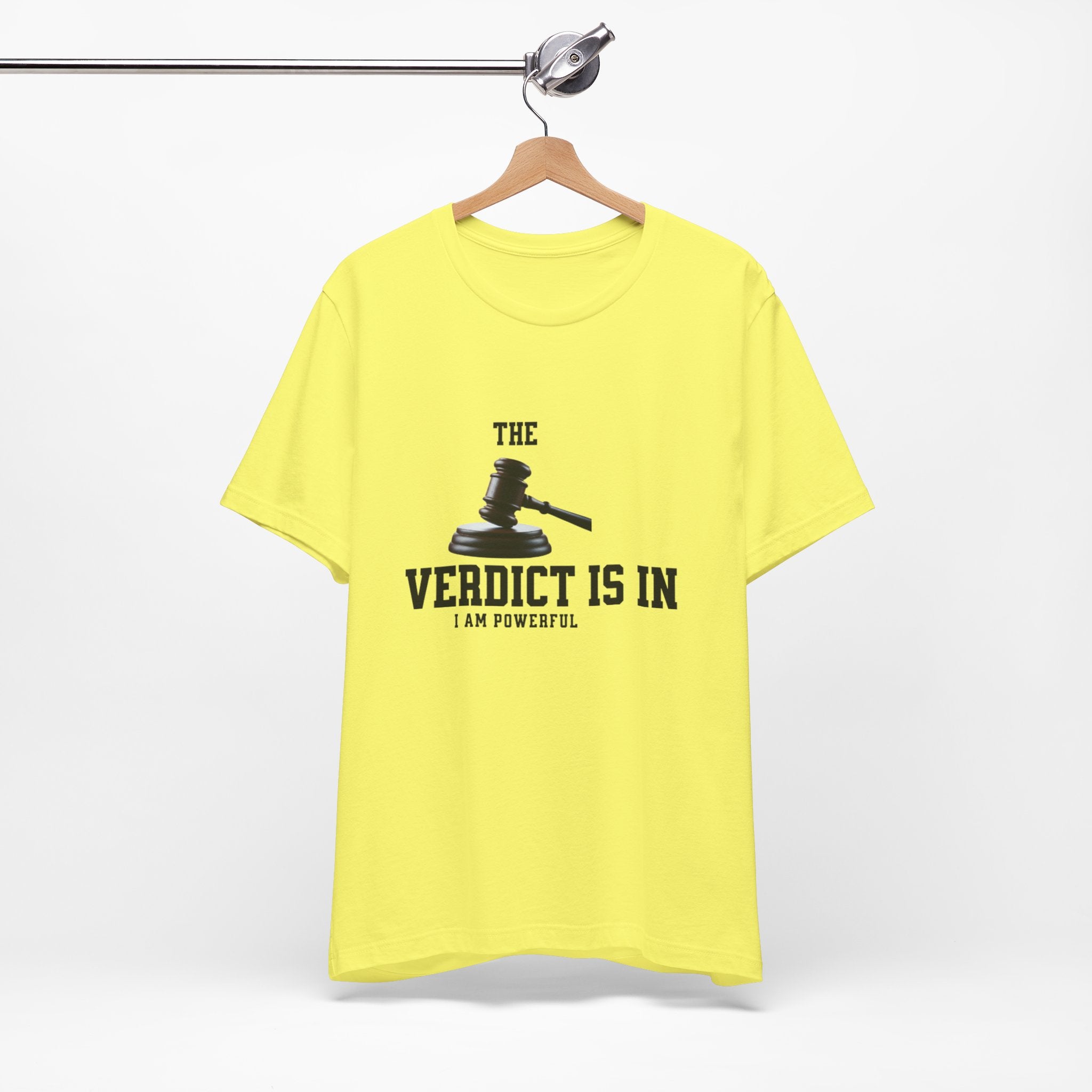 Courtroom Wit Women Tee - Verdict is In, Judge Gift, Lawyer Apparel, Legal Humor, Law Student Shirt