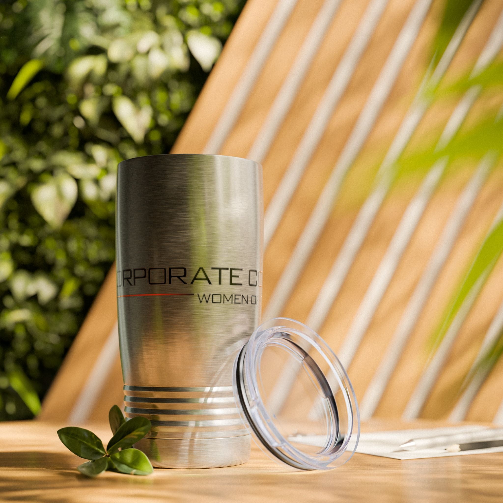Corporate Equality Ringneck Tumbler, 20oz – Perfect for Office & Gifts, Insulated Travel Mug, Women in Business, Holiday Essentials