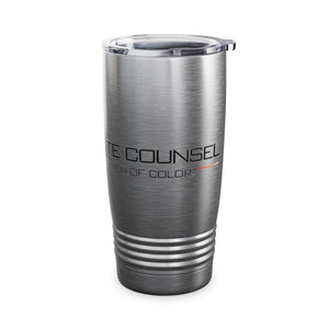 Corporate Equality Ringneck Tumbler, 20oz – Perfect for Office & Gifts, Insulated Travel Mug, Women in Business, Holiday Essentials
