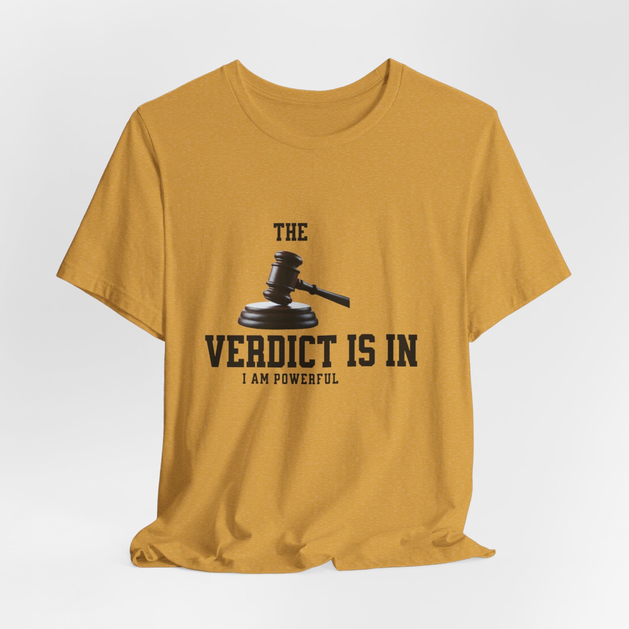 Courtroom Wit Women Tee - Verdict is In, Judge Gift, Lawyer Apparel, Legal Humor, Law Student Shirt