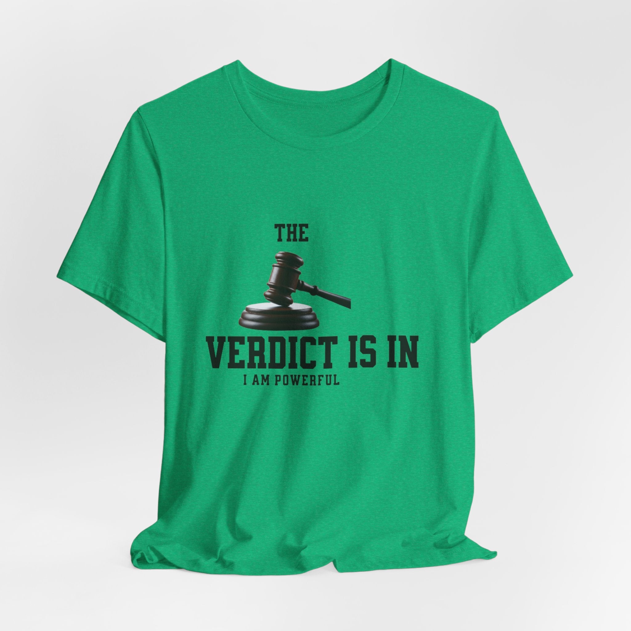 Courtroom Wit Women Tee - Verdict is In, Judge Gift, Lawyer Apparel, Legal Humor, Law Student Shirt