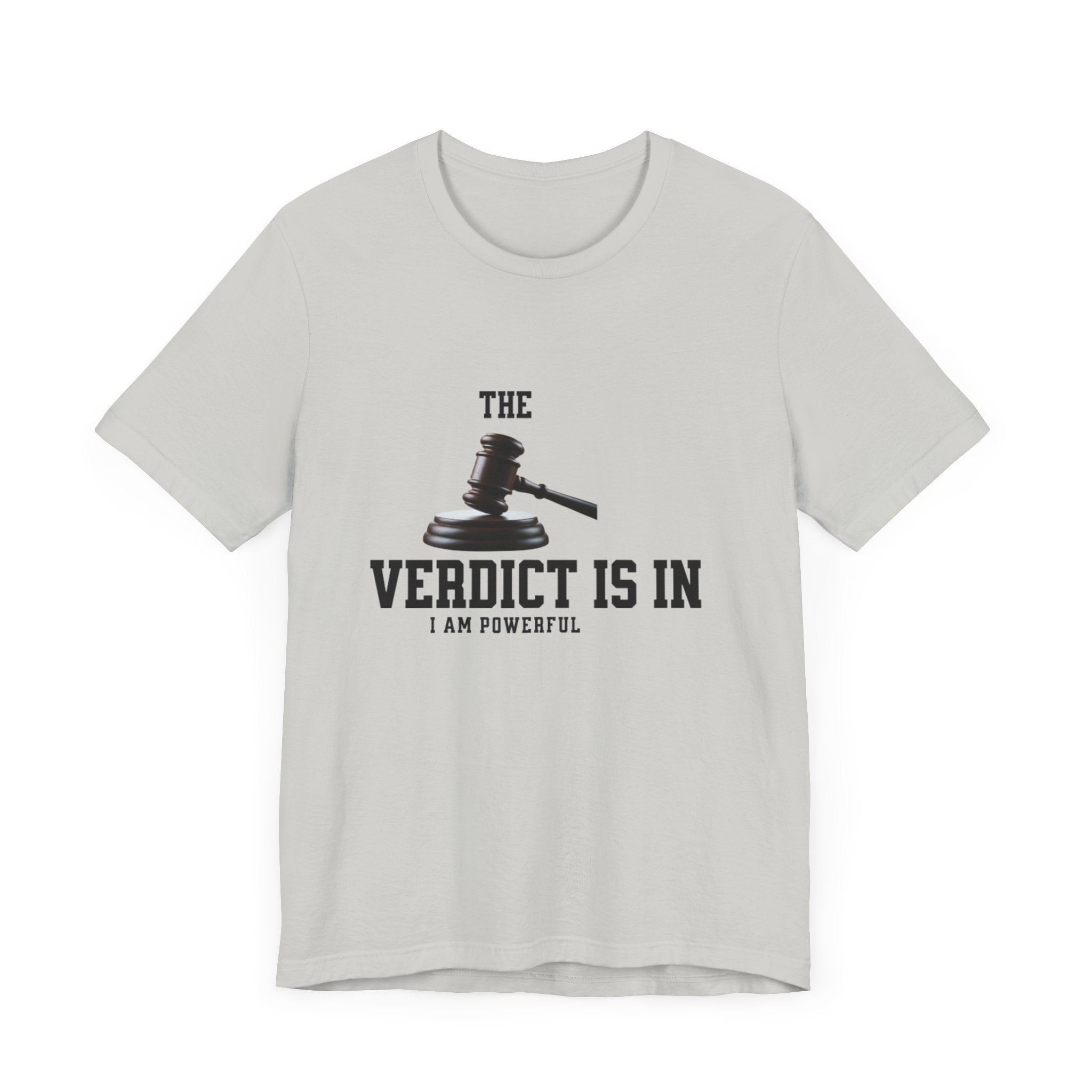 Courtroom Wit Women Tee - Verdict is In, Judge Gift, Lawyer Apparel, Legal Humor, Law Student Shirt