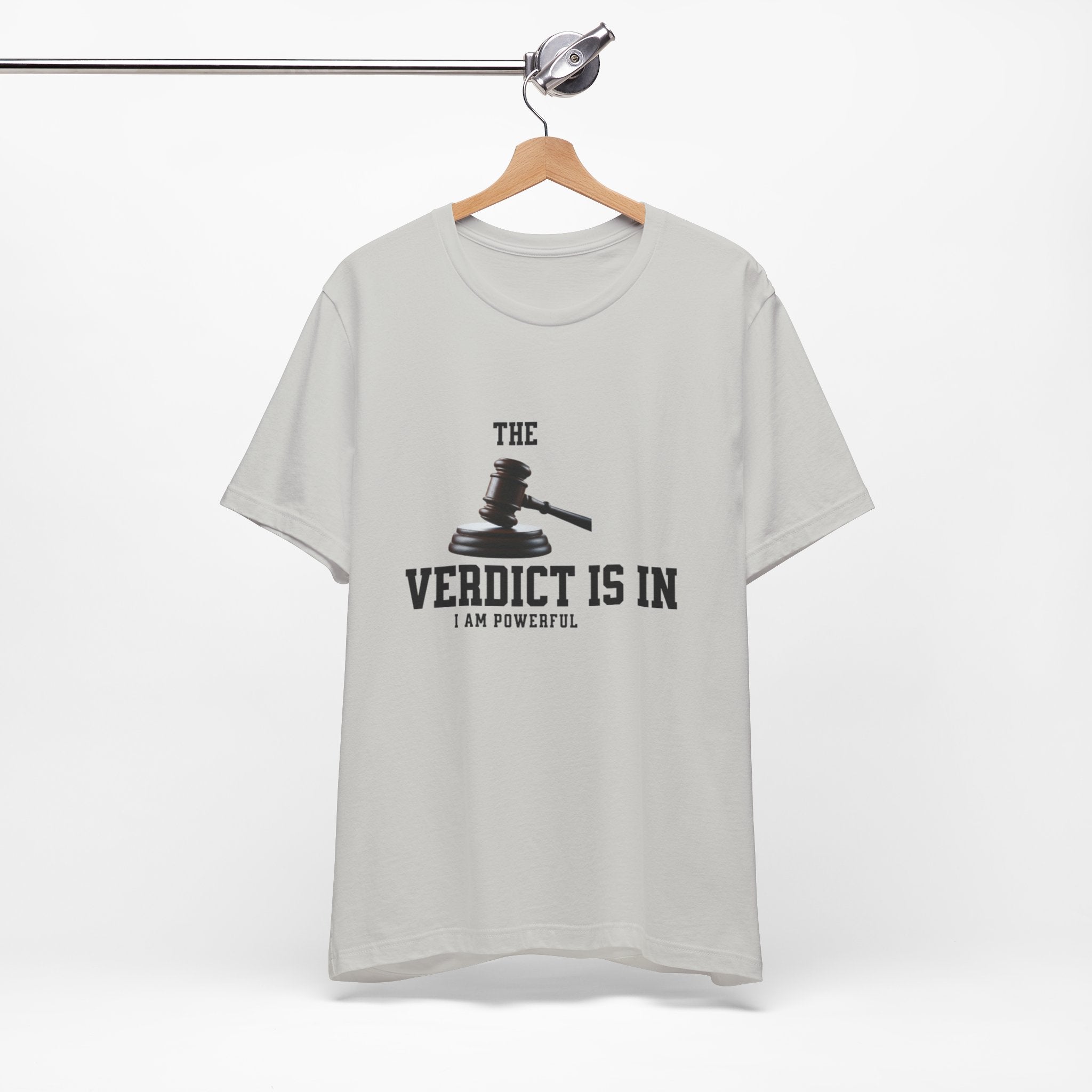 Courtroom Wit Women Tee - Verdict is In, Judge Gift, Lawyer Apparel, Legal Humor, Law Student Shirt