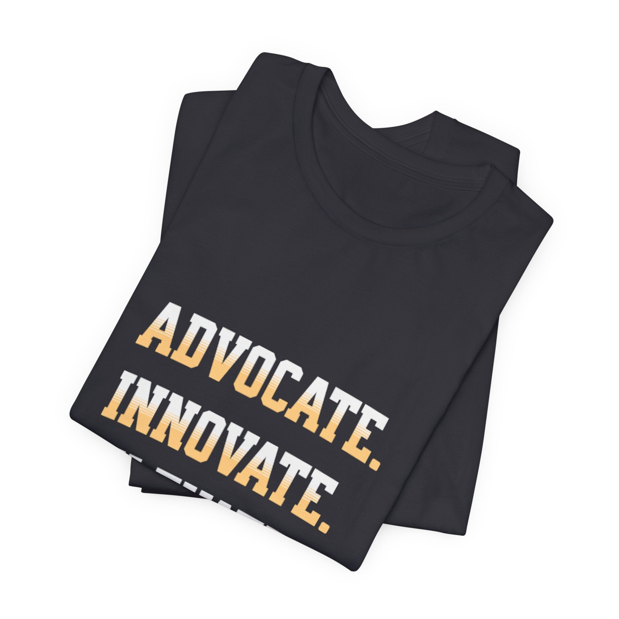 Advocate. Innovate. Elevate. Unisex Jersey Tee - Motivational T-Shirt for Activists, Inspirational Gift, Daily Wear, Casual Style, [...]