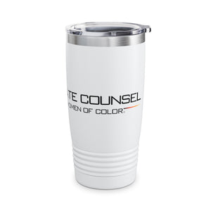 Corporate Equality Ringneck Tumbler, 20oz – Perfect for Office & Gifts, Insulated Travel Mug, Women in Business, Holiday Essentials