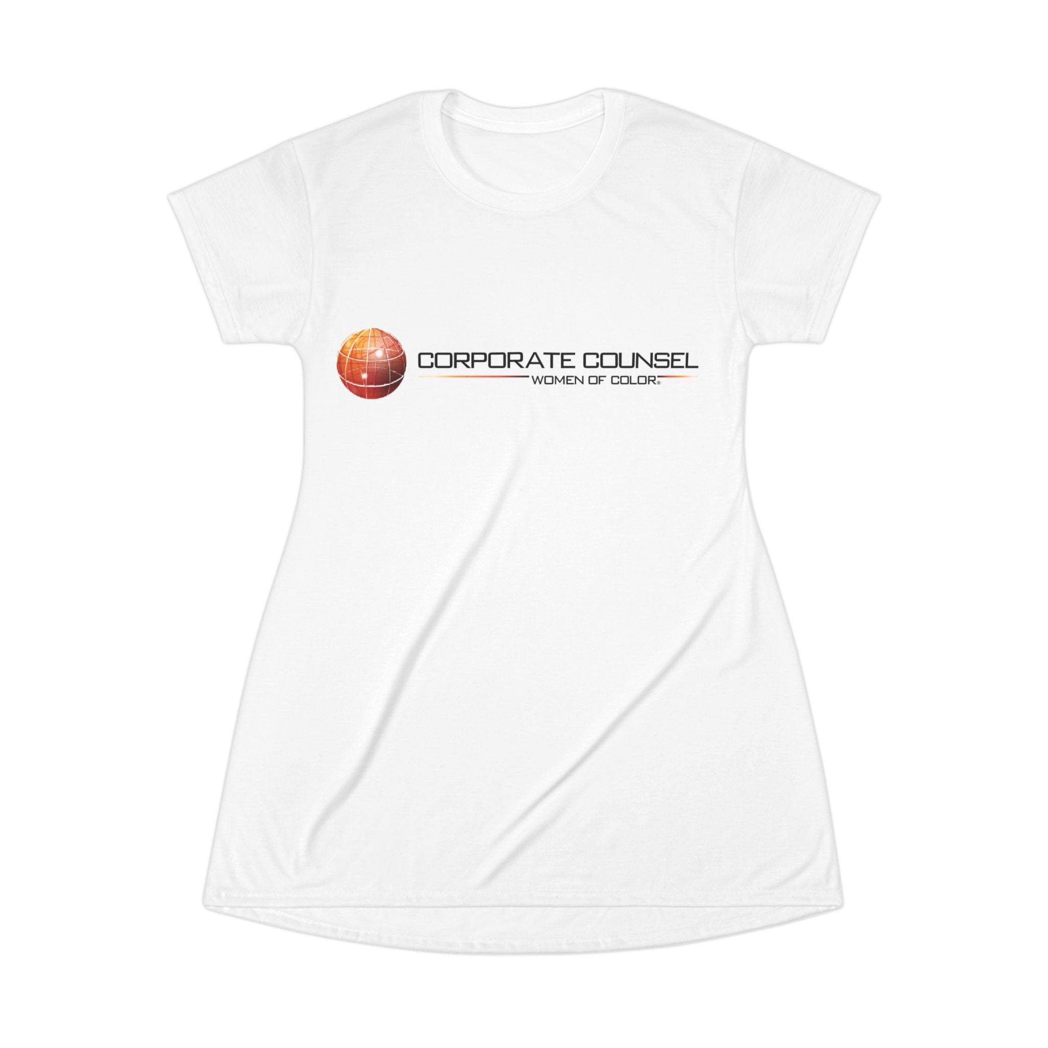 Corporate Counsel T-Shirt Dress - Casual Wear, Office Outfit, Fashionable Gift, Work Attire, Everyday Comfort