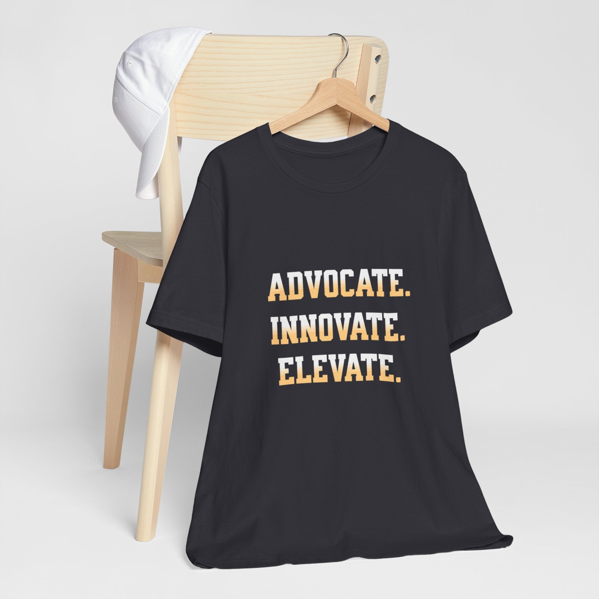 Advocate. Innovate. Elevate. Unisex Jersey Tee - Motivational T-Shirt for Activists, Inspirational Gift, Daily Wear, Casual Style, [...]