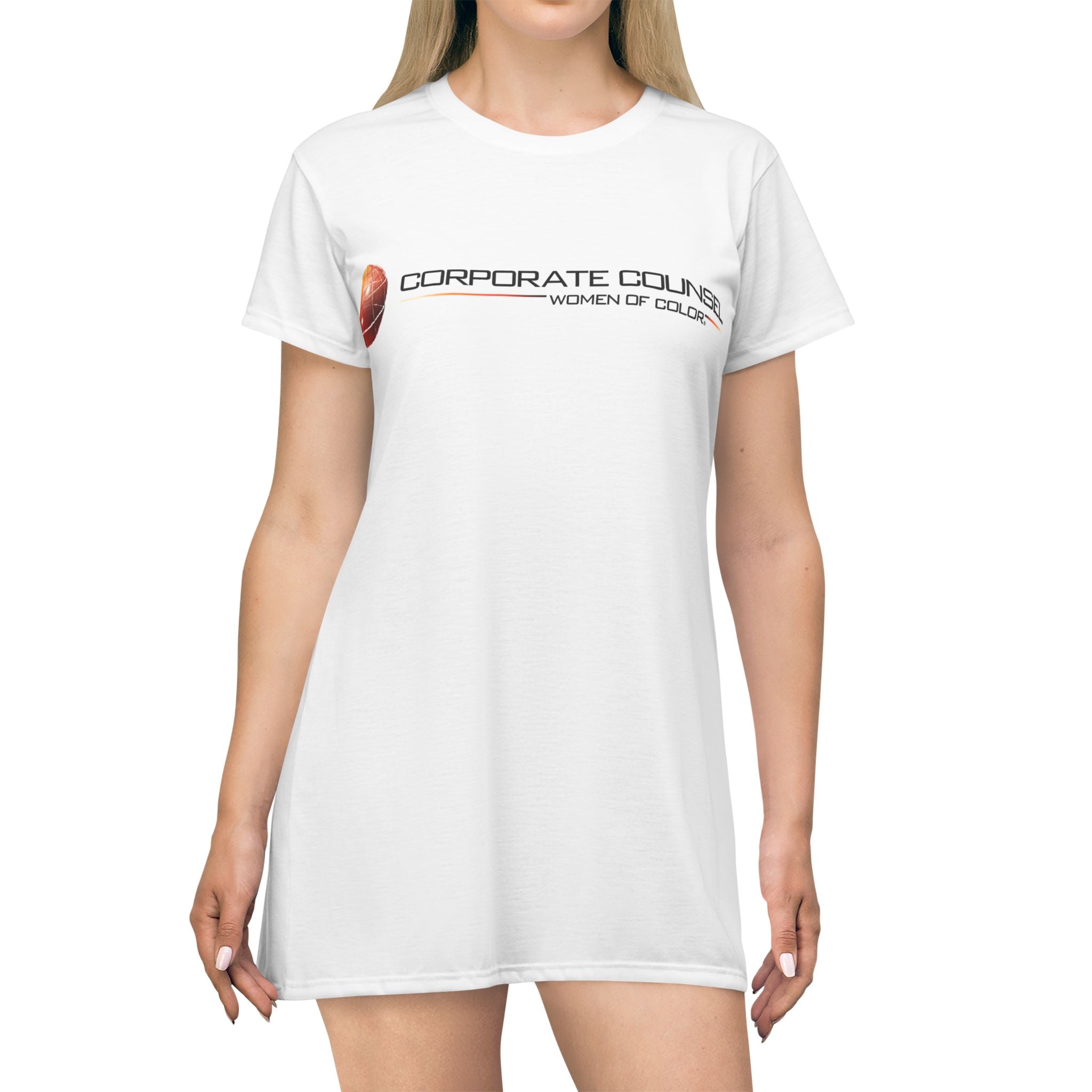 Corporate Counsel T-Shirt Dress - Casual Wear, Office Outfit, Fashionable Gift, Work Attire, Everyday Comfort