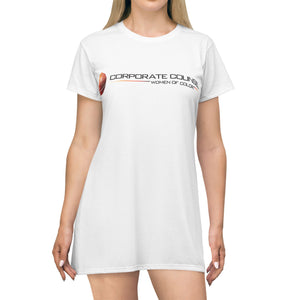 Corporate Counsel T-Shirt Dress - Casual Wear, Office Outfit, Fashionable Gift, Work Attire, Everyday Comfort