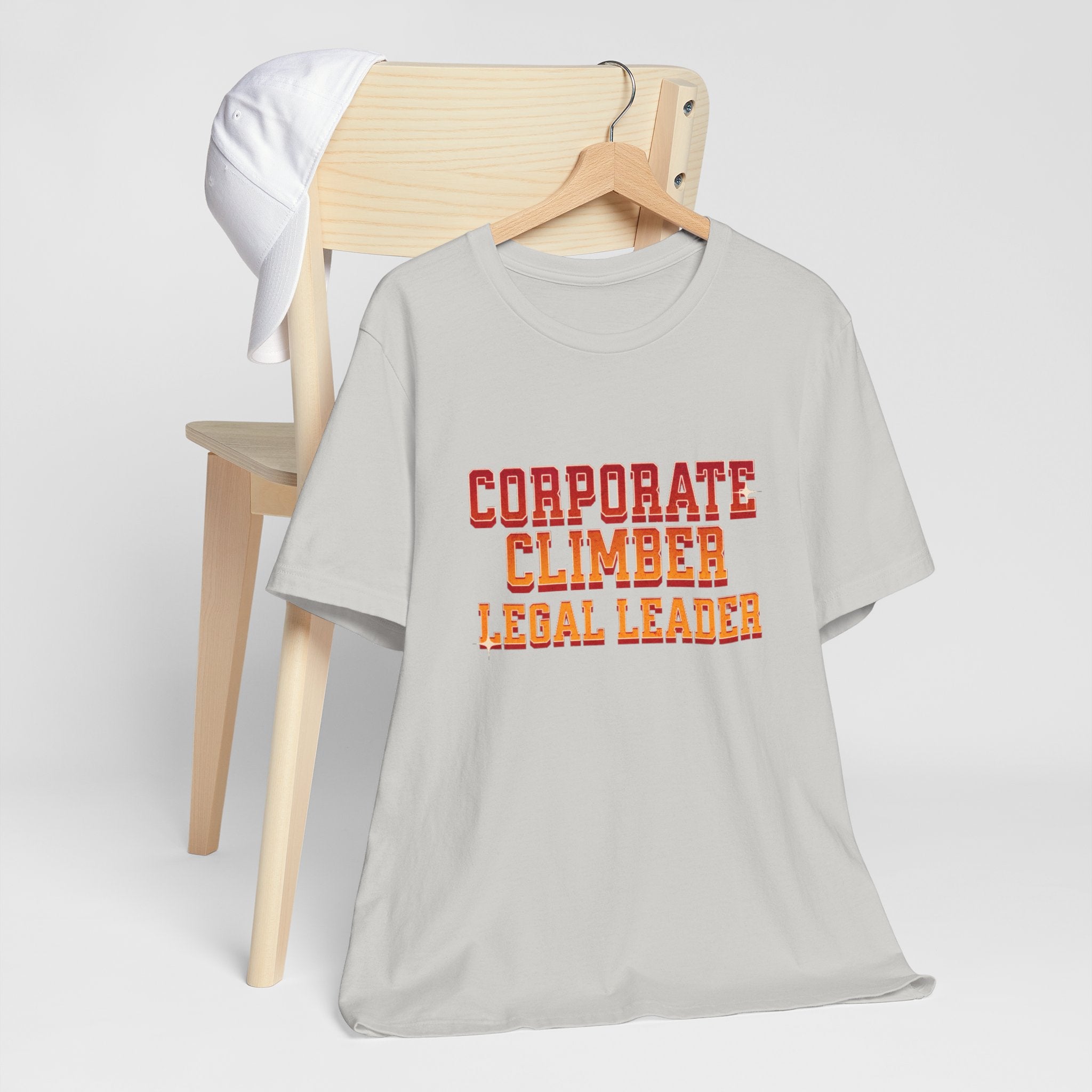 Corporate Climber Law Women Tee, Legal Leader Shirt, Motivational Graphic Tee, Office Humor T-Shirt, Gift for Law Professionals, Casual Wear