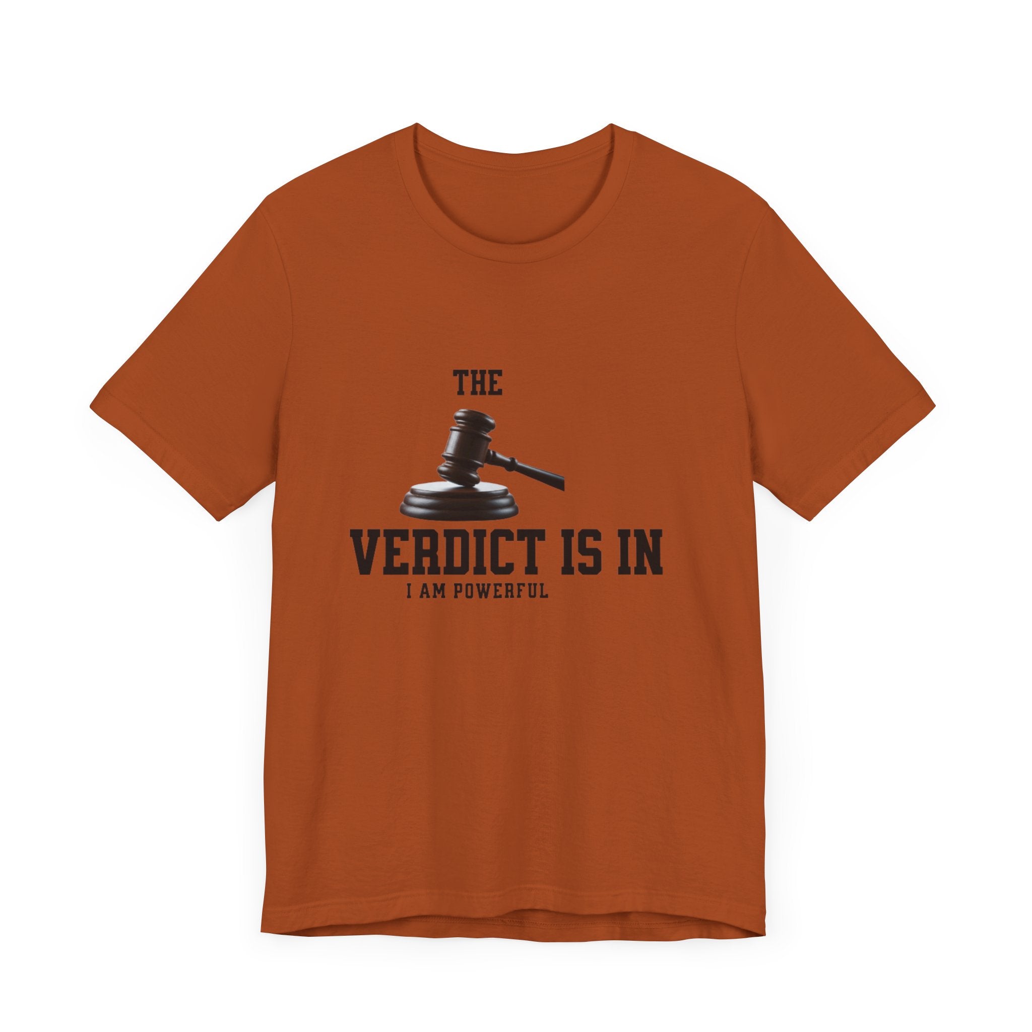 Courtroom Wit Women Tee - Verdict is In, Judge Gift, Lawyer Apparel, Legal Humor, Law Student Shirt