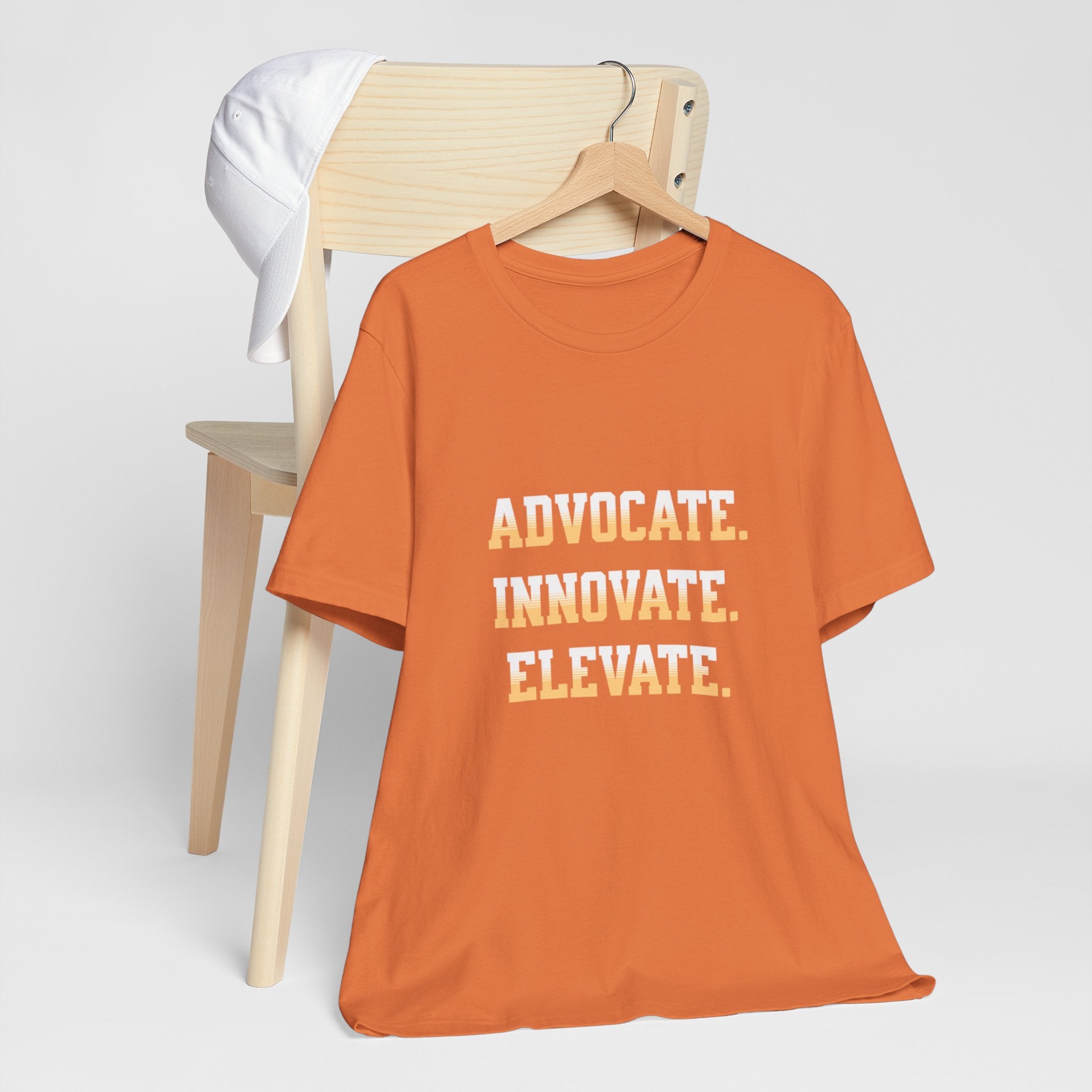 Advocate. Innovate. Elevate. Unisex Jersey Tee - Motivational T-Shirt for Activists, Inspirational Gift, Daily Wear, Casual Style, [...]