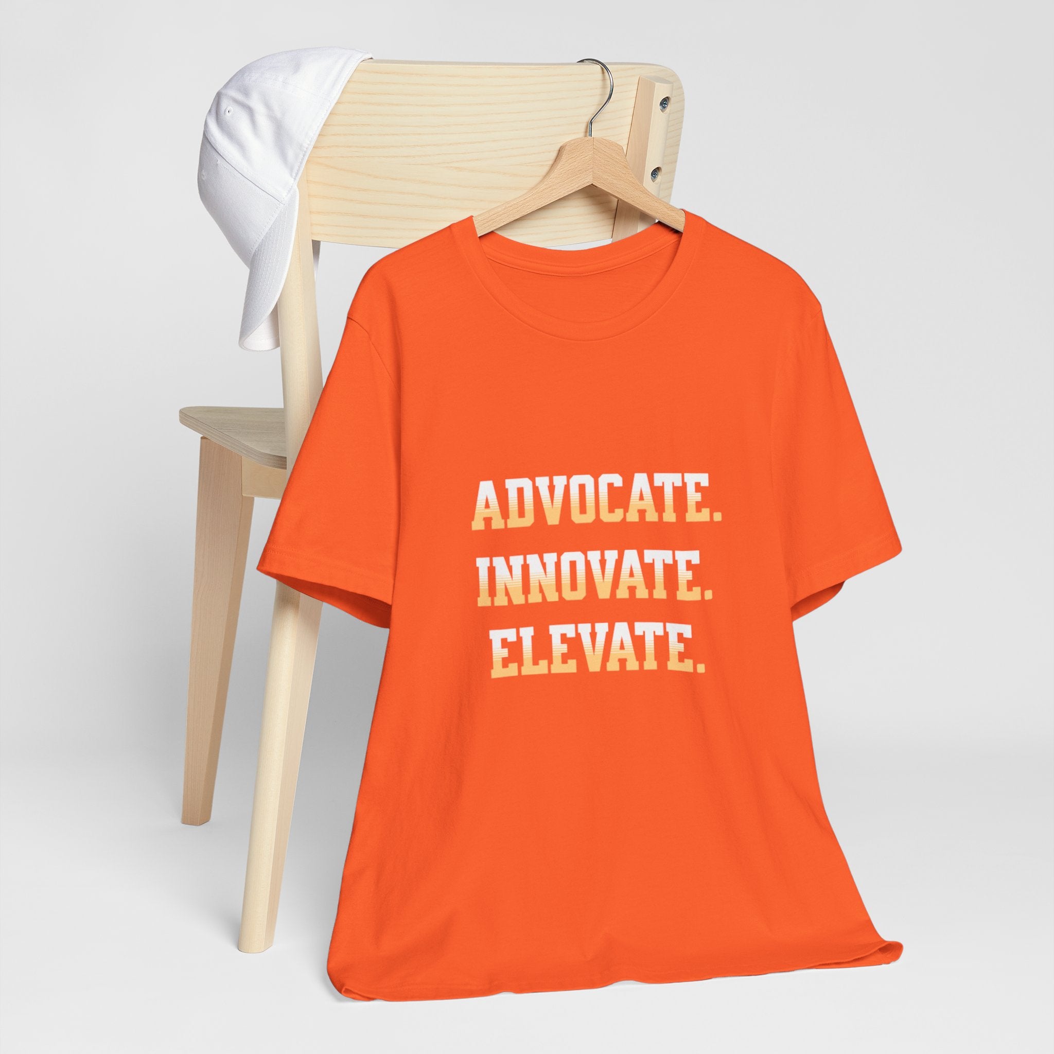 Advocate. Innovate. Elevate. Unisex Jersey Tee - Motivational T-Shirt for Activists, Inspirational Gift, Daily Wear, Casual Style, [...]