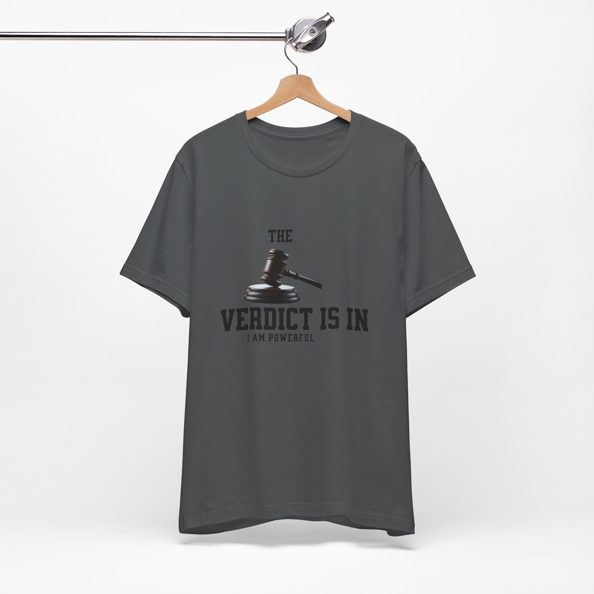 Courtroom Wit Women Tee - Verdict is In, Judge Gift, Lawyer Apparel, Legal Humor, Law Student Shirt