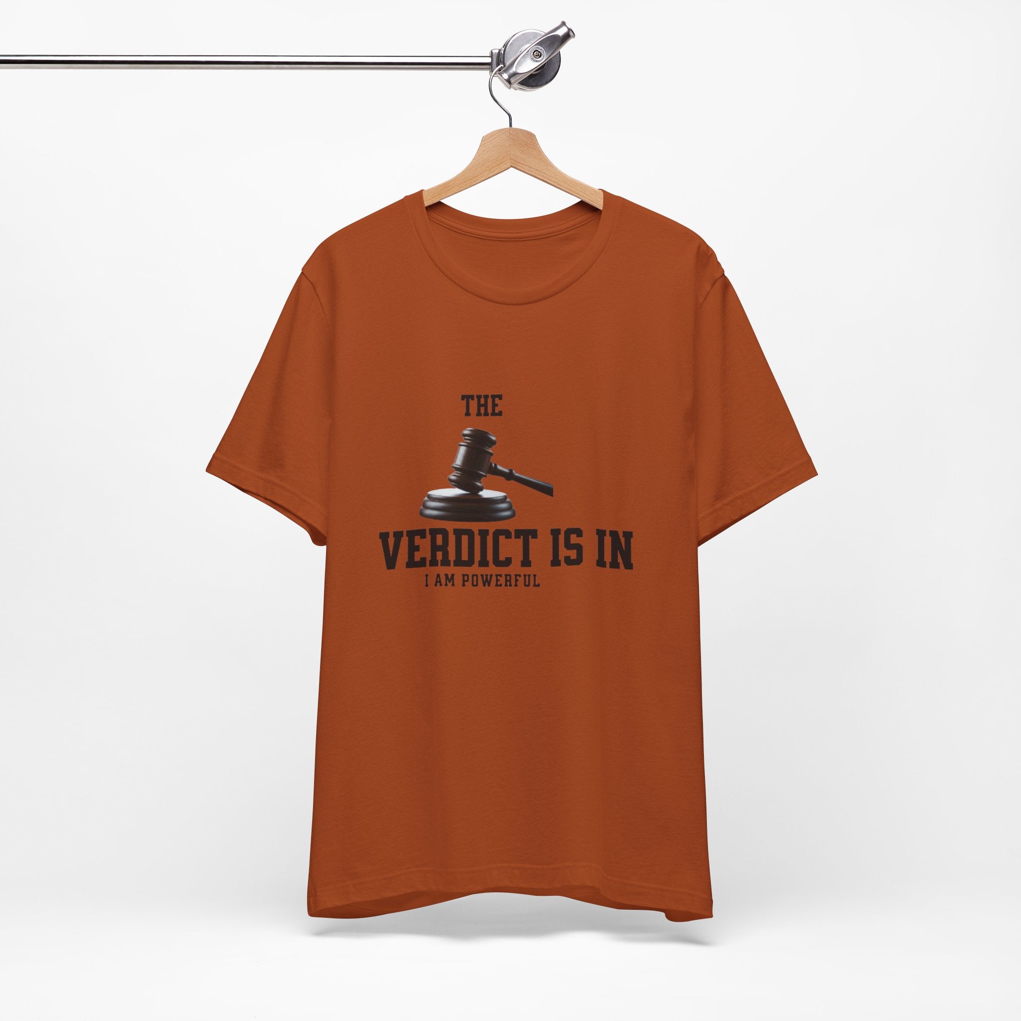 Courtroom Wit Women Tee - Verdict is In, Judge Gift, Lawyer Apparel, Legal Humor, Law Student Shirt