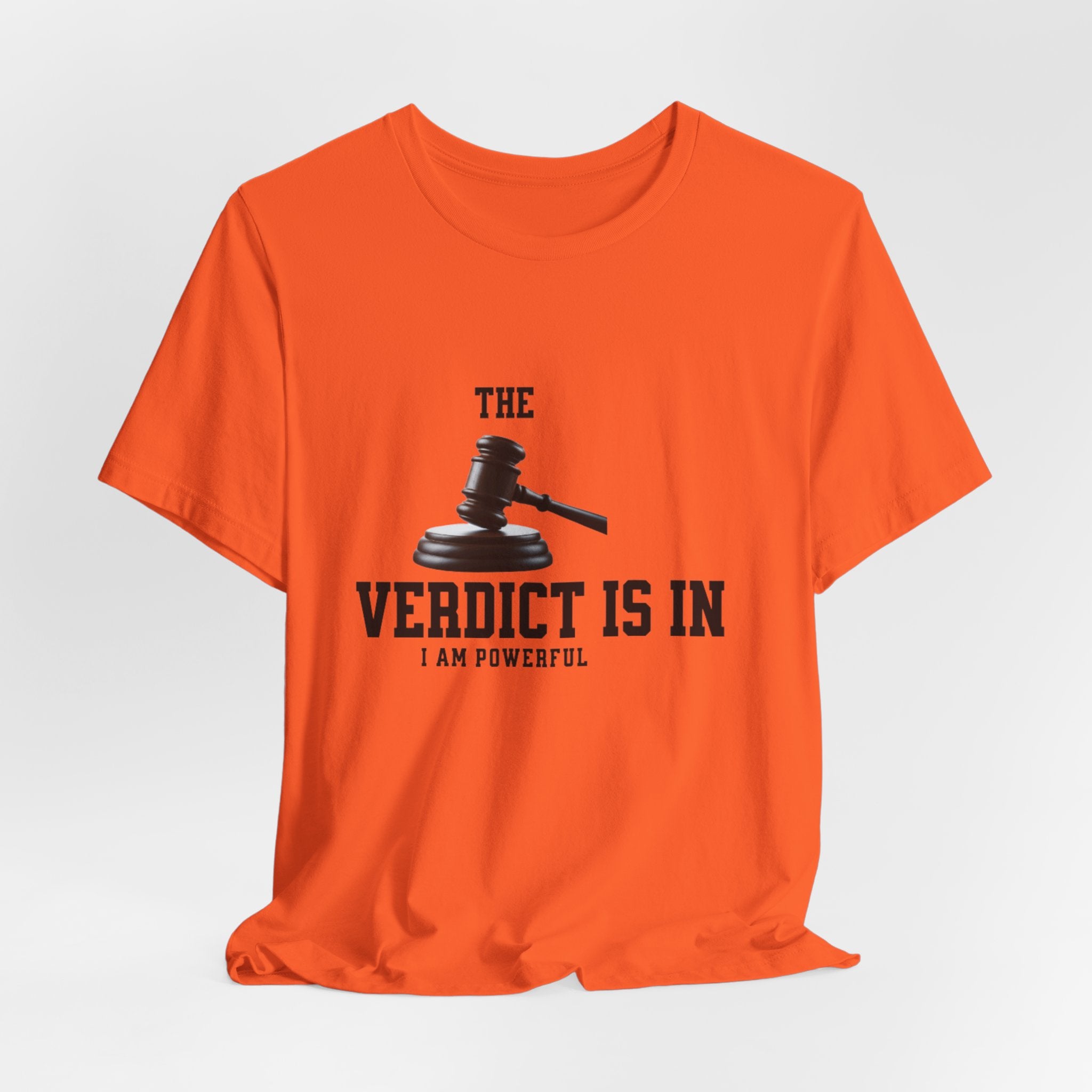 Courtroom Wit Women Tee - Verdict is In, Judge Gift, Lawyer Apparel, Legal Humor, Law Student Shirt